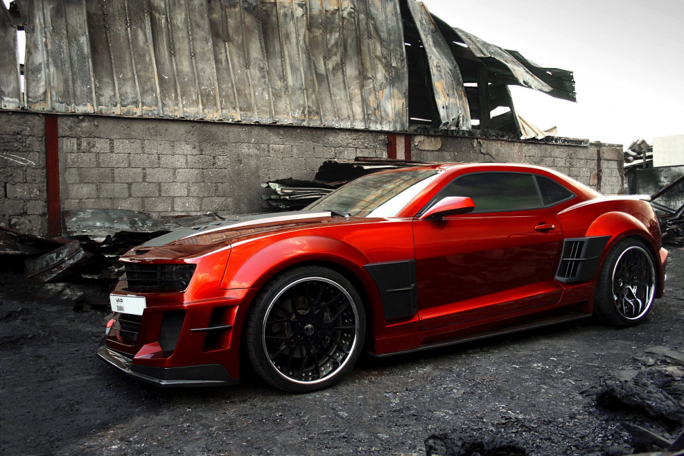 Chevrolet Camaro 4 в обвесе