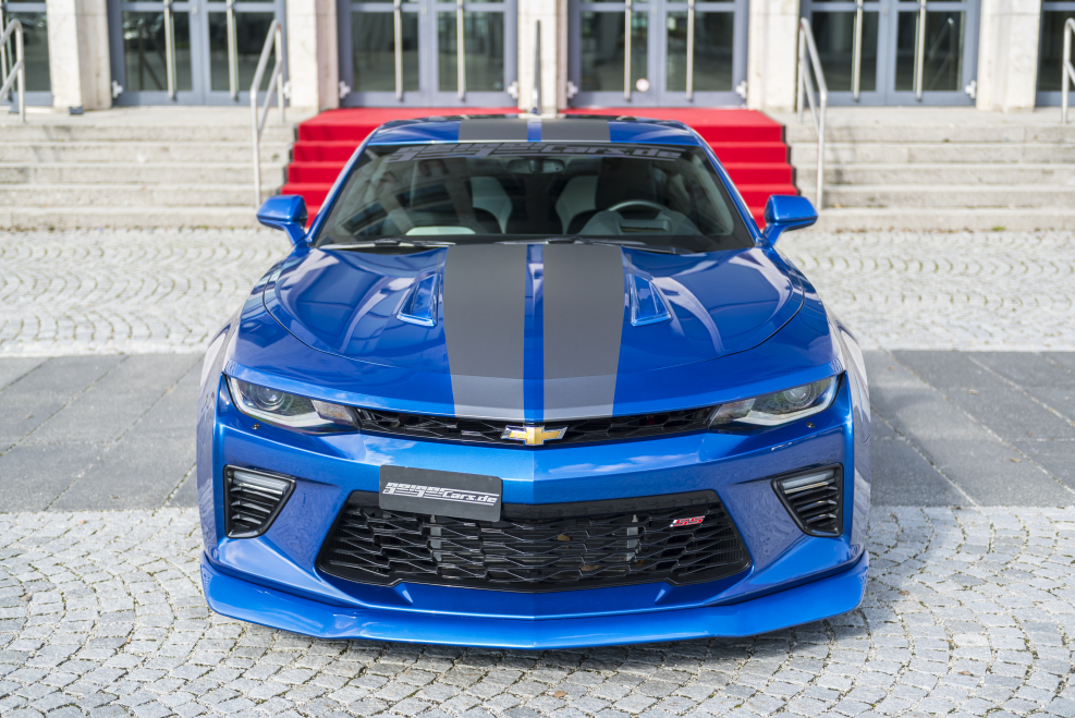Chevrolet Camaro Tuning Blue