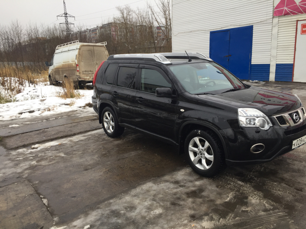 Nissan x-Trail т 31 чёрные диски