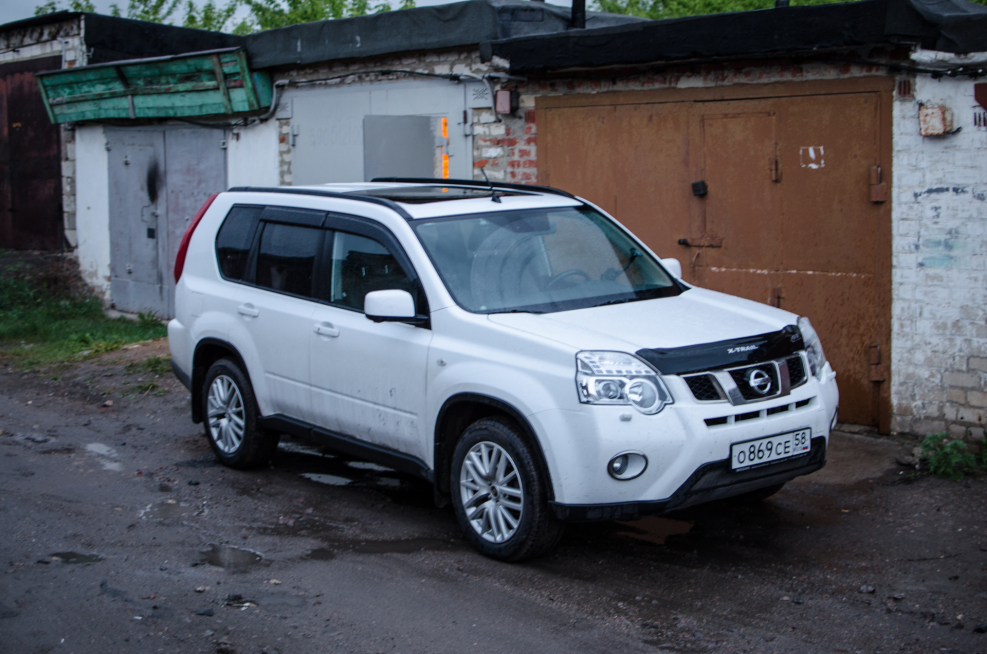 Nissan x Trail 2008 белый