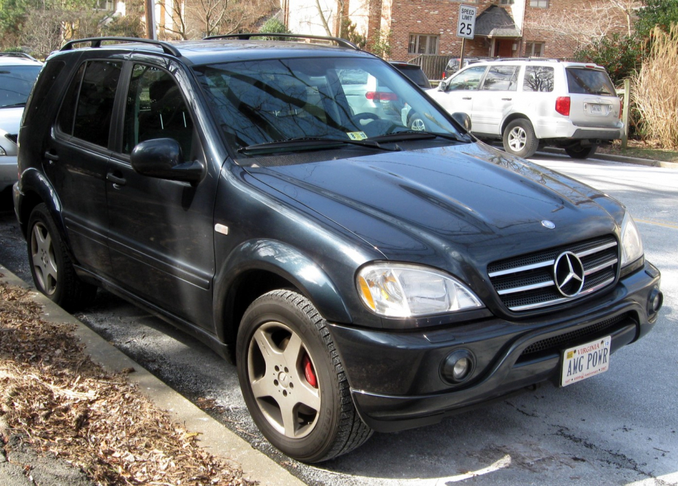 Mercedes ml 163 кузов