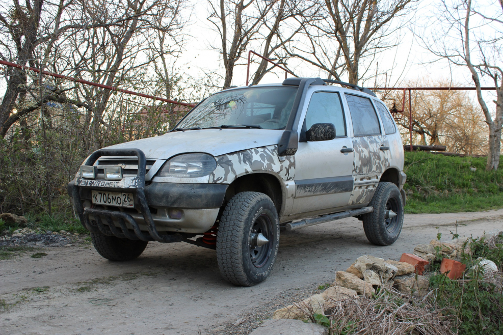 Niva Chevrolet лифт 5см