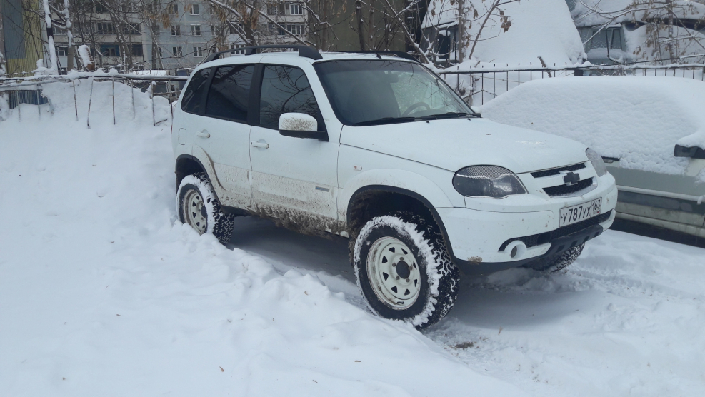 Niva Chevrolet лифт 5см