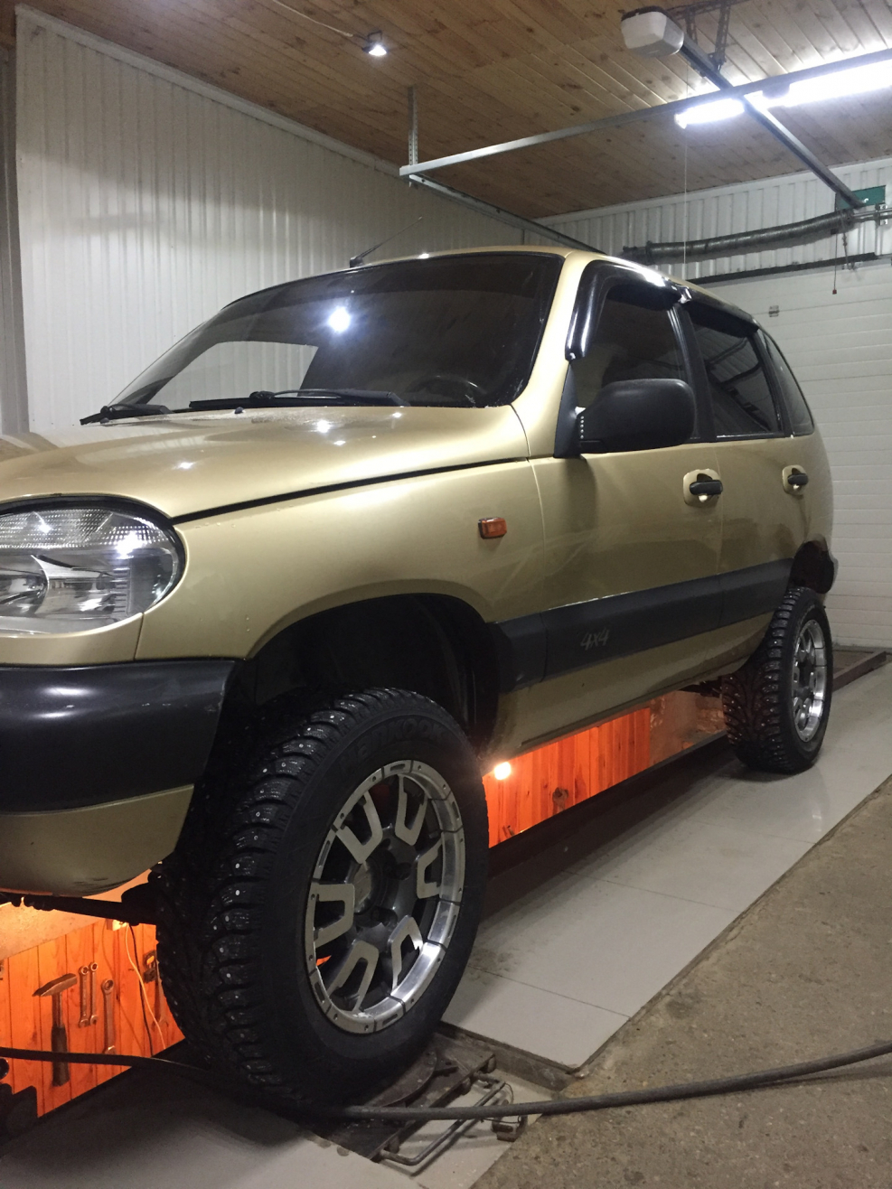 Chevrolet Niva le лифт