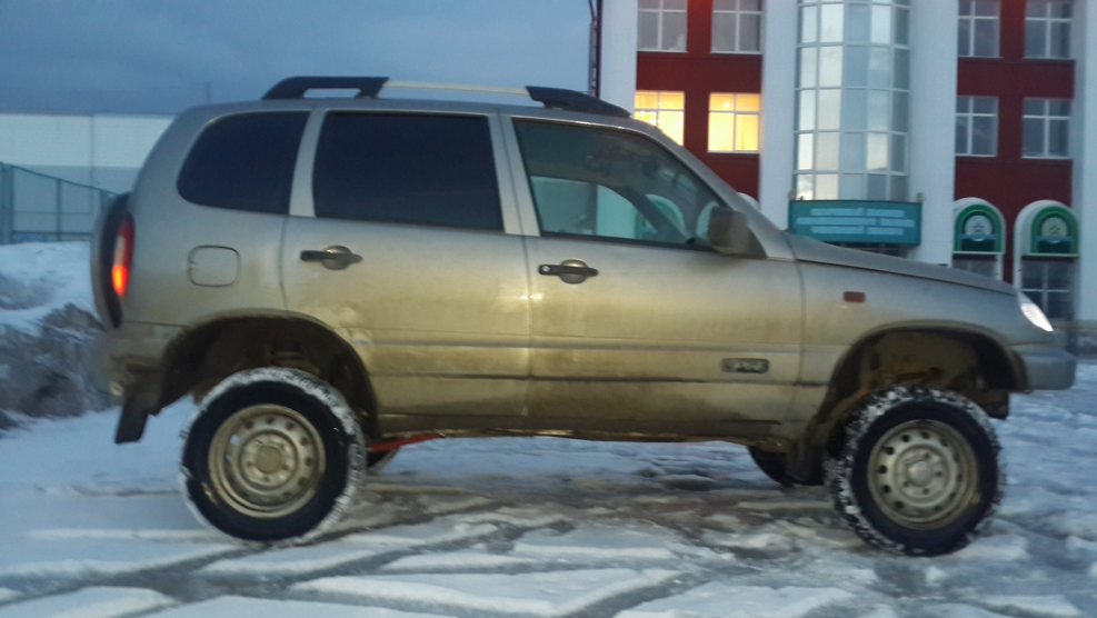 Niva Chevrolet лифт 5см