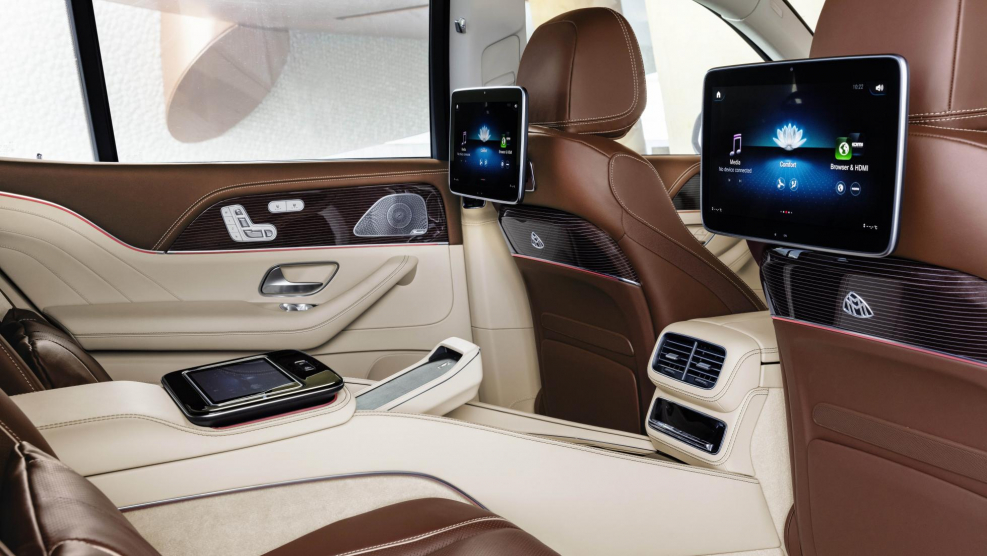 GLS 600 Maybach салон