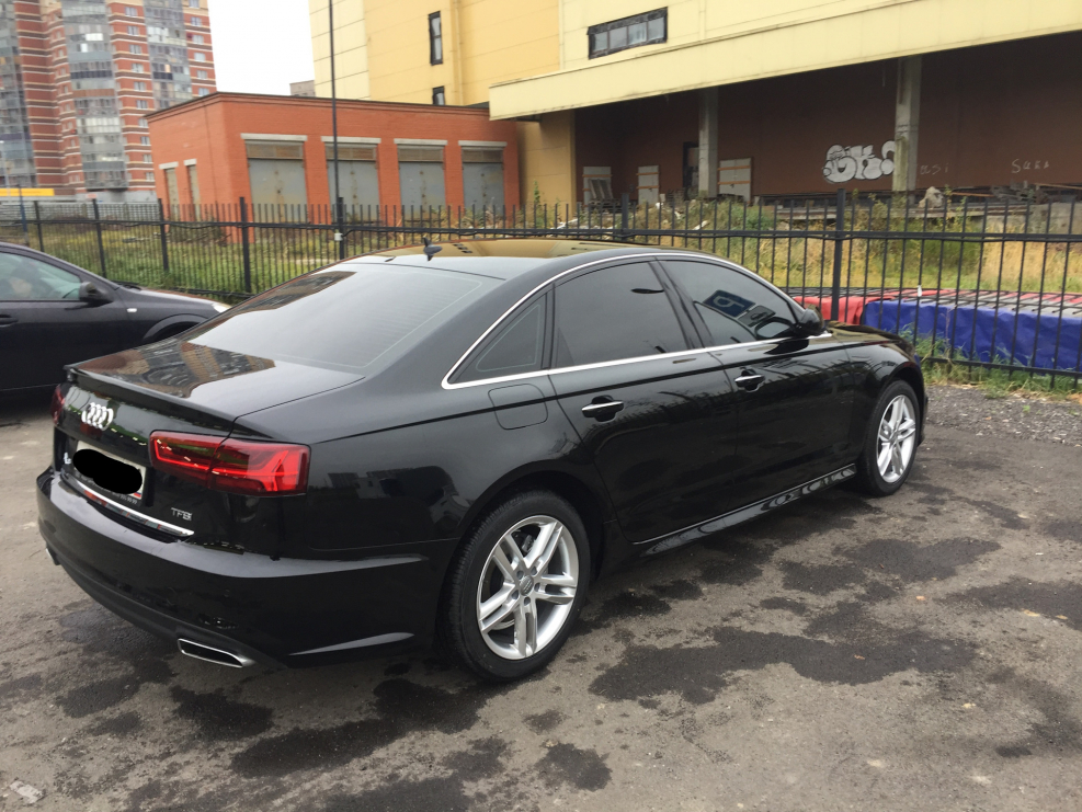 Audi a6 c6 тонированная