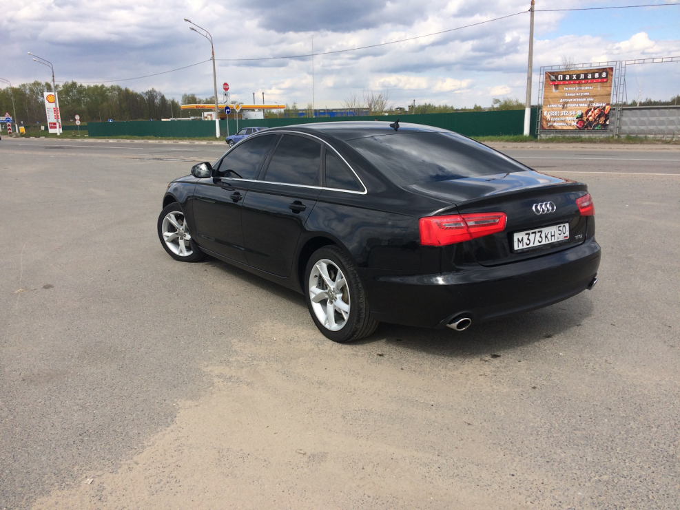Ауди а6 н 074 НС 116rus