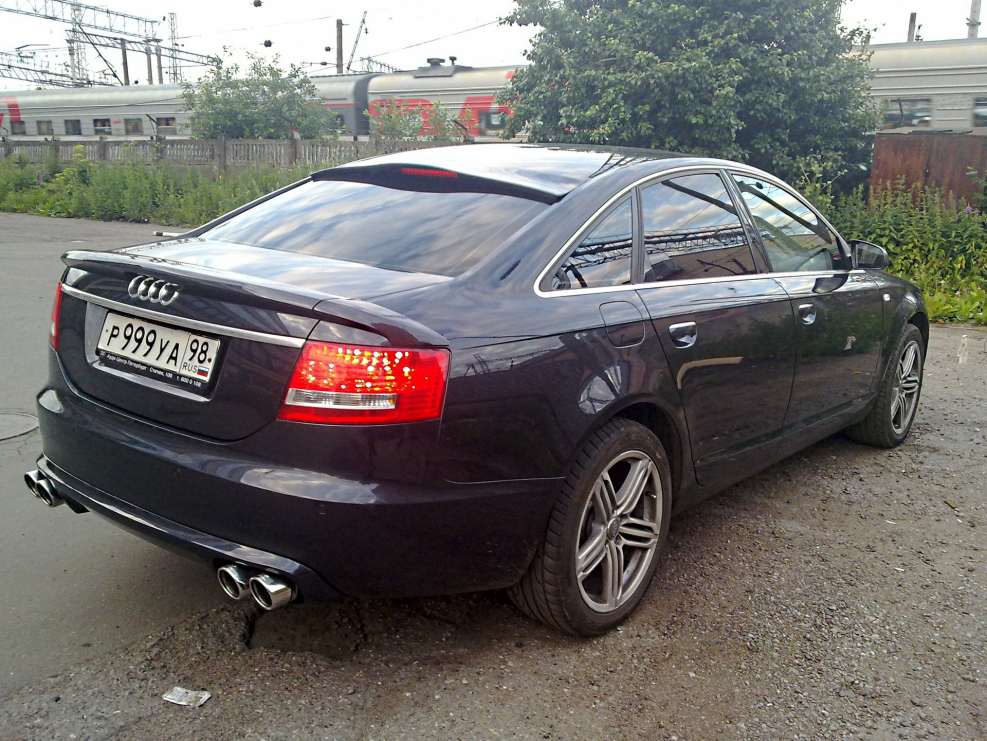 Ауди а6 седан 2006 сзади