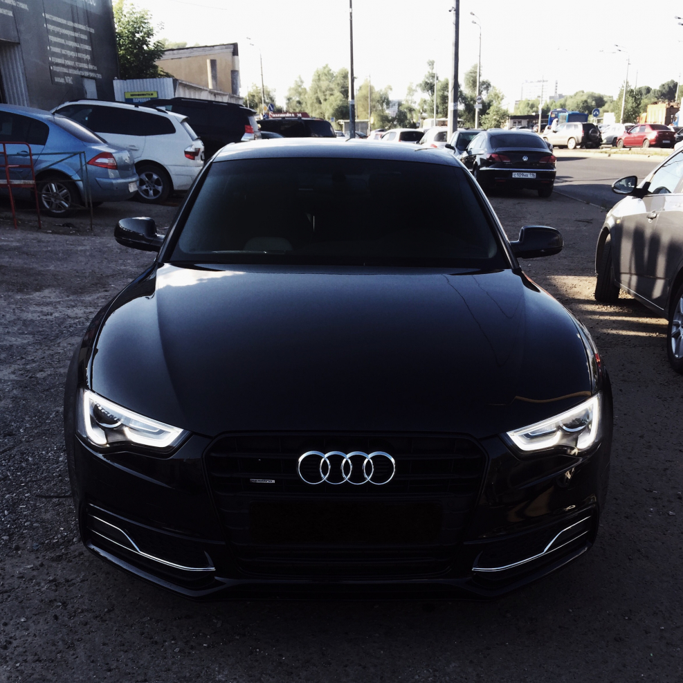Ауди а5 Sportback черная