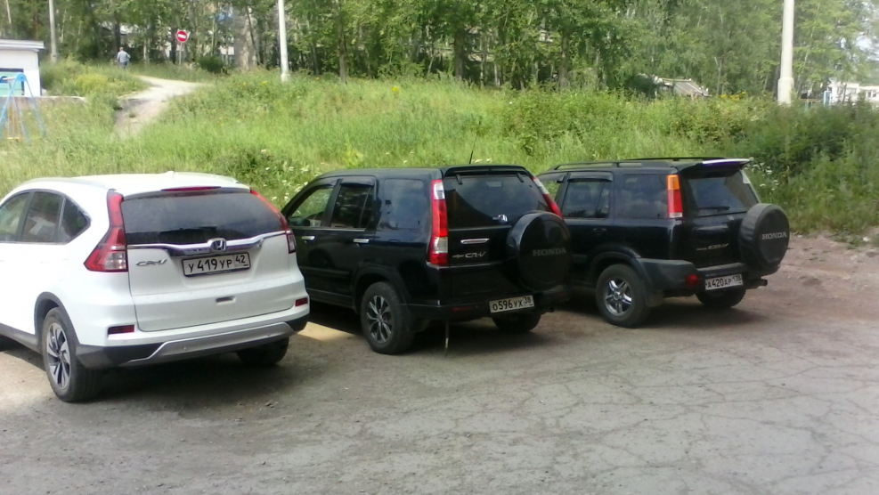 Honda CR-V rd2 сзади
