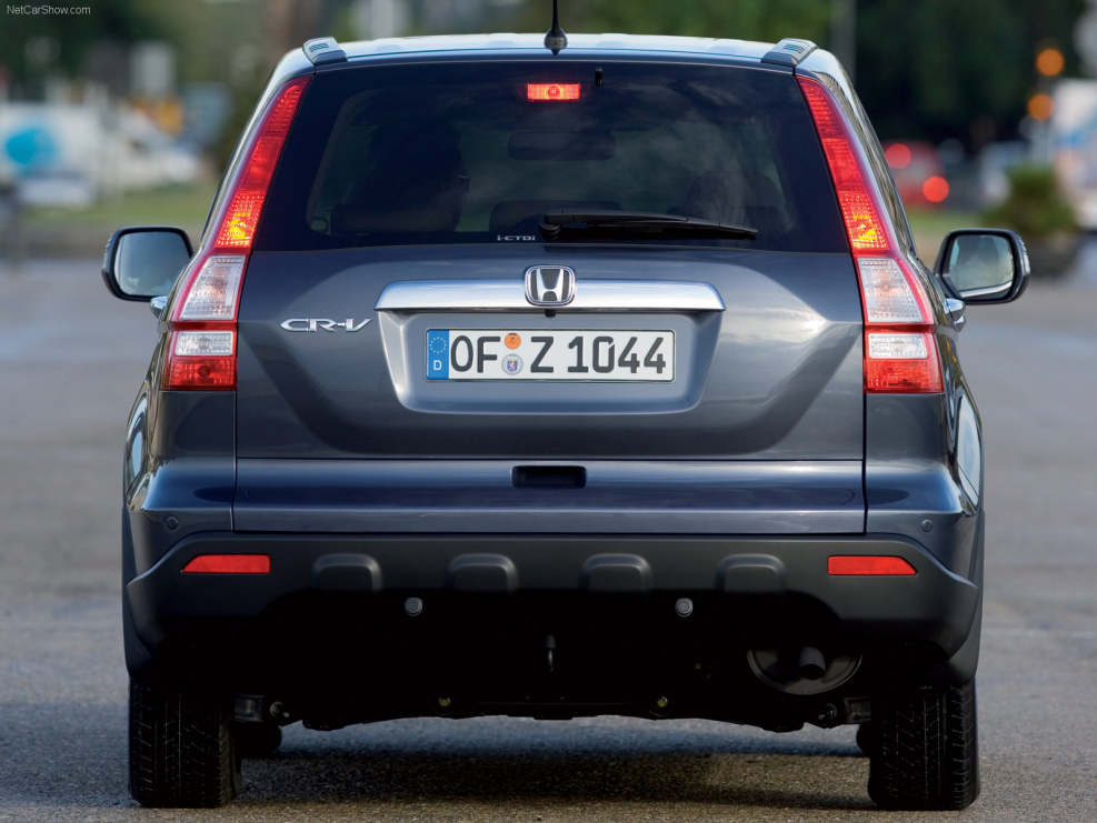 Honda CRV 3 сзади