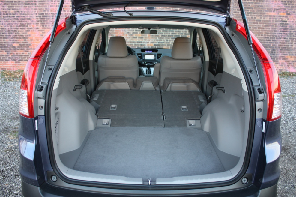 CRV Honda 2012 разложенный багажник