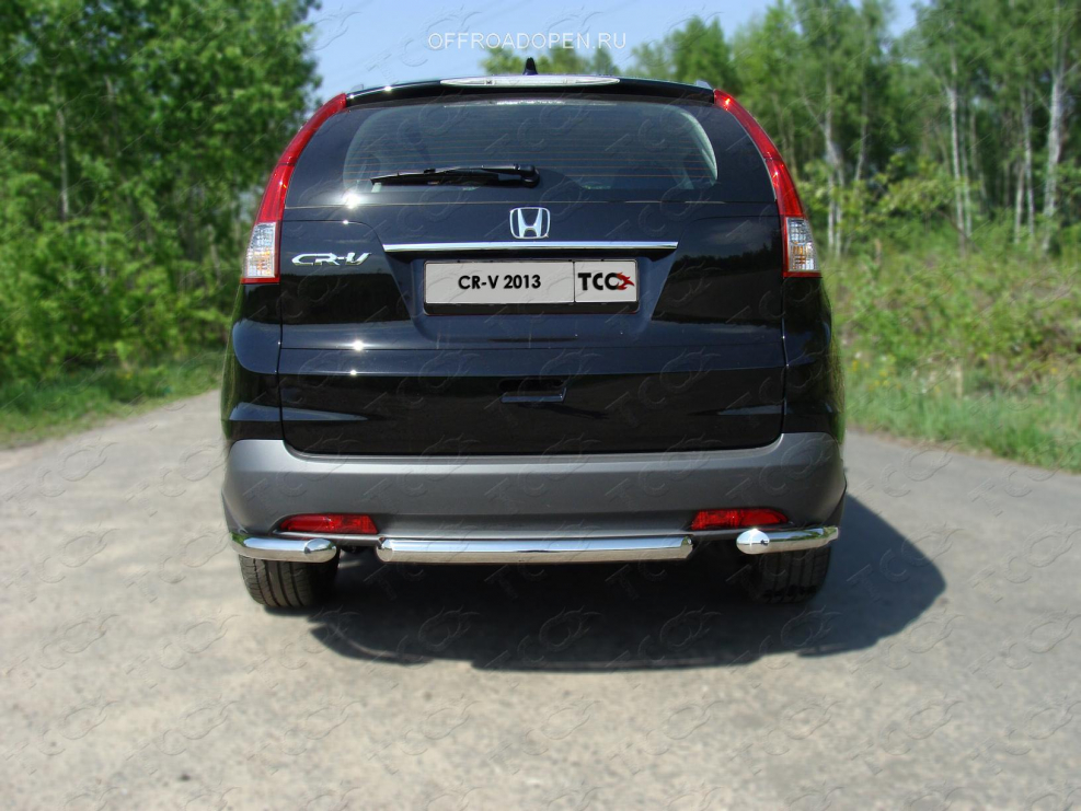 Honda CR-V 4 защита бамперов
