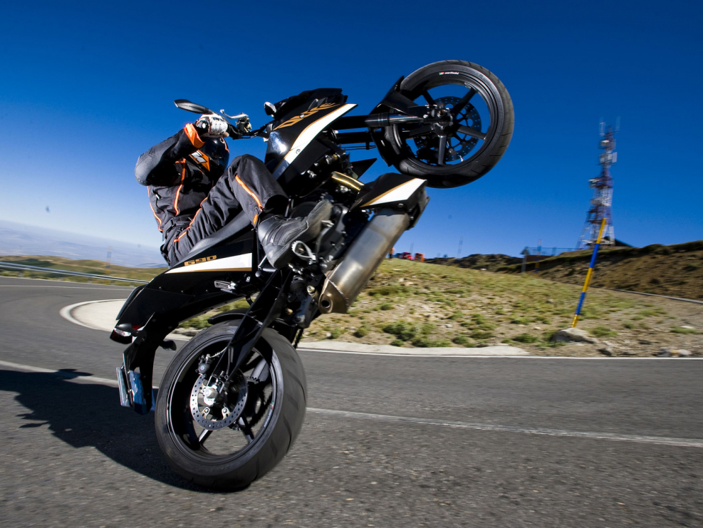 KTM Duke 690 аварии