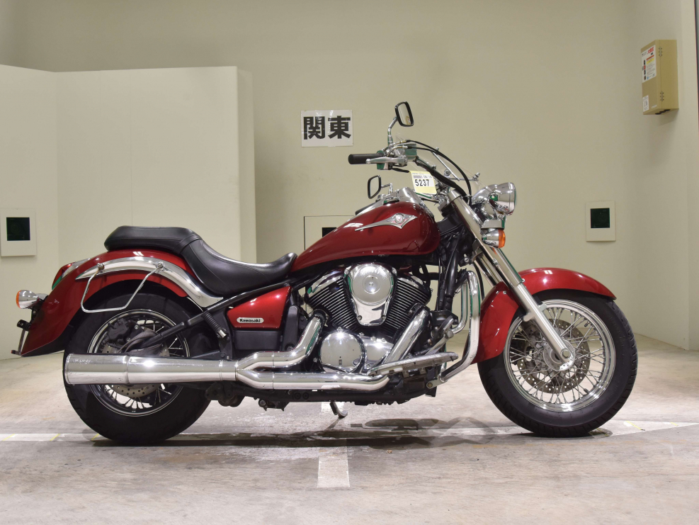 Kawasaki Vulcan vn900 Custom зеленый