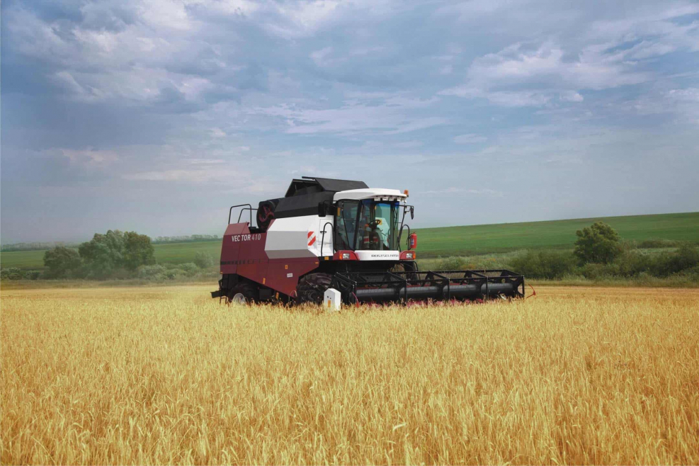 Зерноуборочные комбайны vector 410