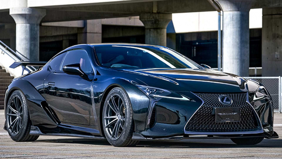 Lexus lc500 Coupe черный