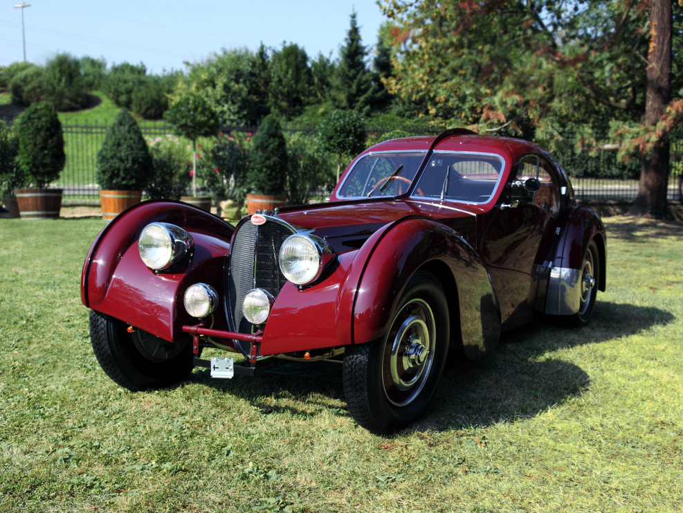Бугатти тайп 57sc Атлантик 1938