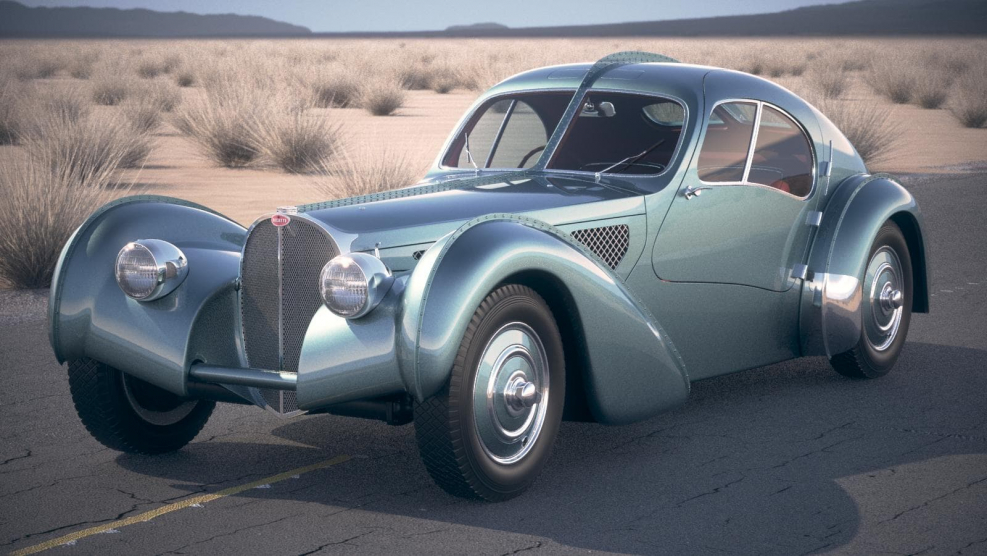 Бугатти Type 57sc Atlantic