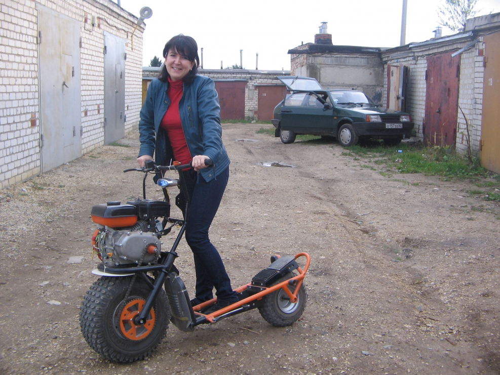 Honda Cub велосипед