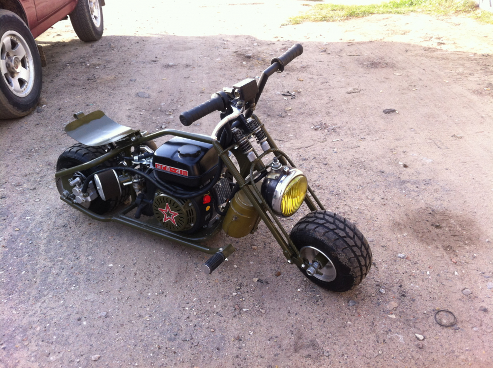 Мотовелосипед МС 32003 Chopper 50 cc