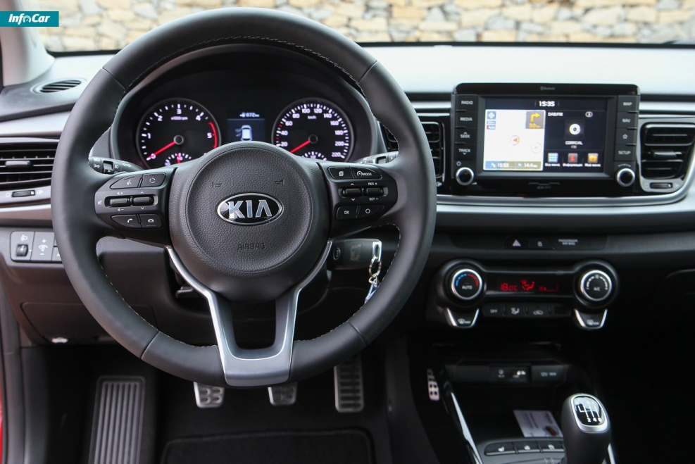 Kia Rio 2017 салон