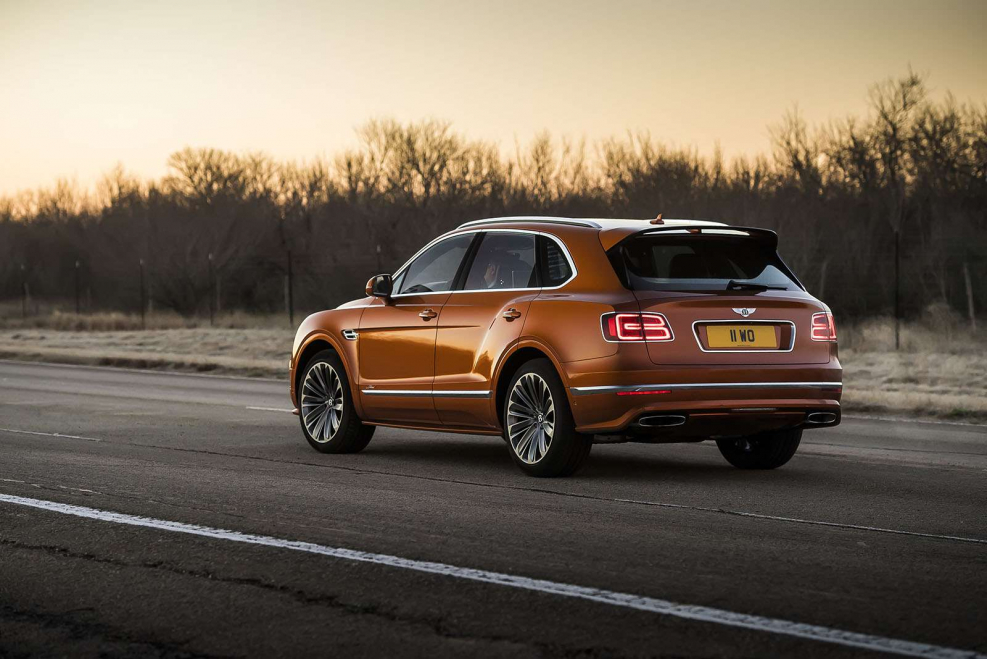 Bentley Bentayga Speed 2020