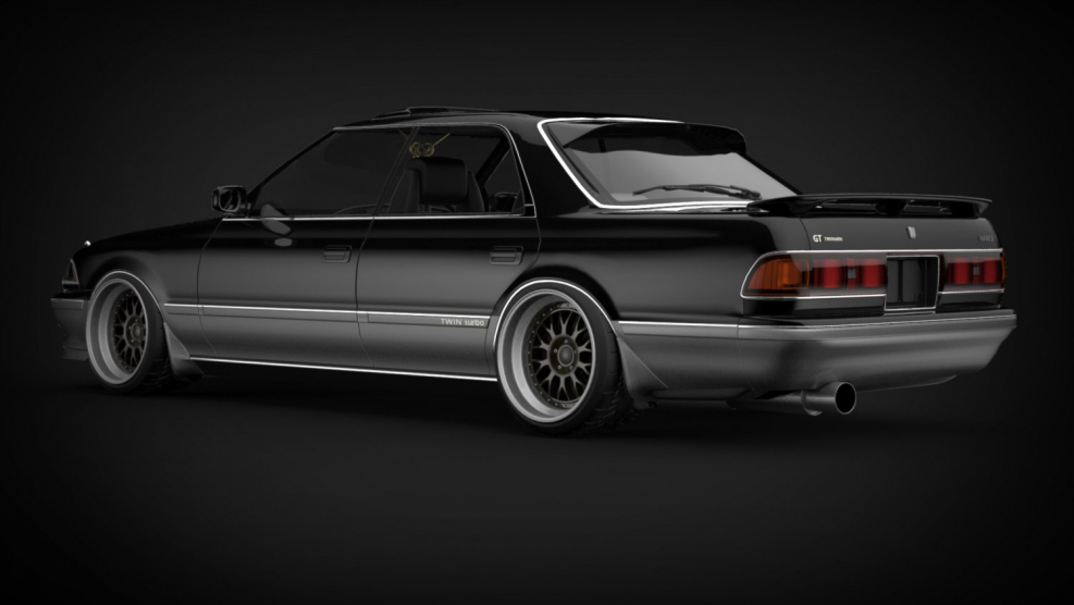 Toyota Mark 2 80 stance