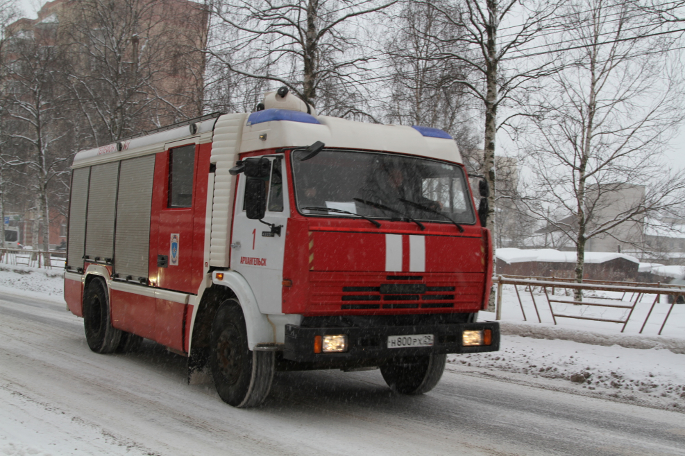 Пожарный КАМАЗ 1 Архангельск