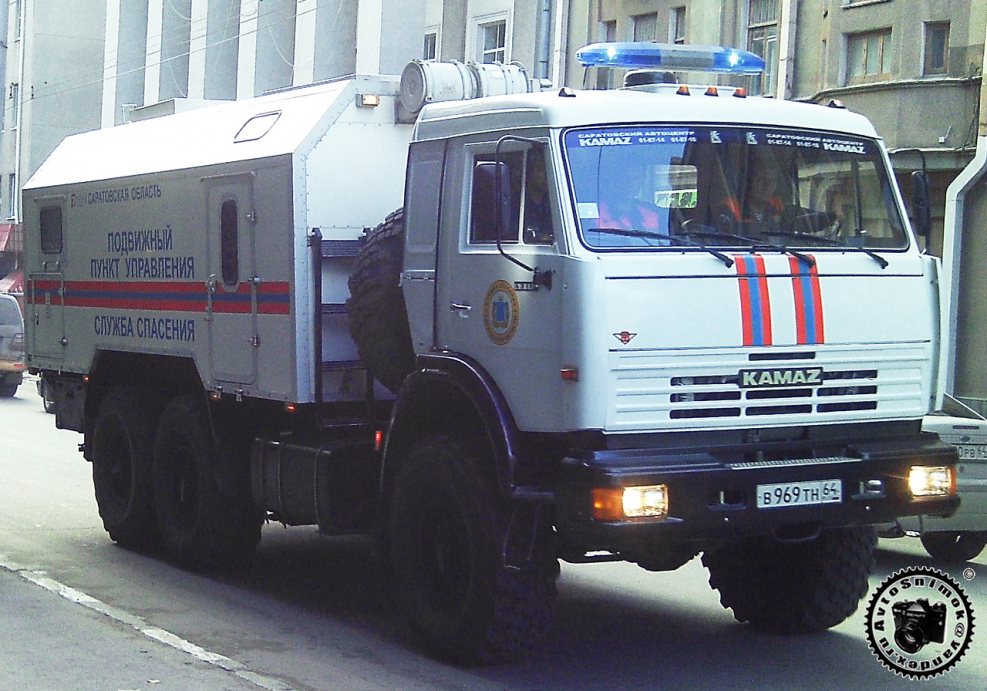 КАМАЗ 43118 АСМ МЧС России