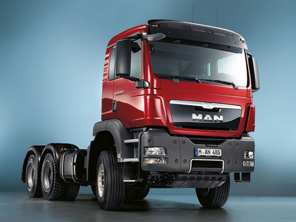Man TGS 6x6 кабина