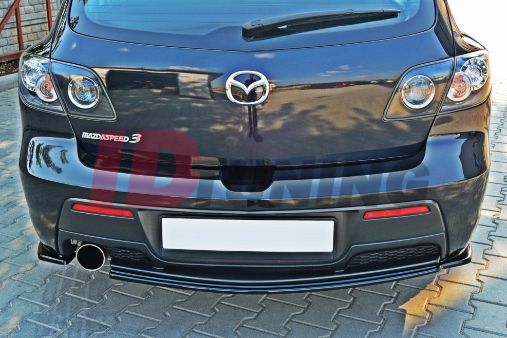 Задний бампер Mazda 3 MPS