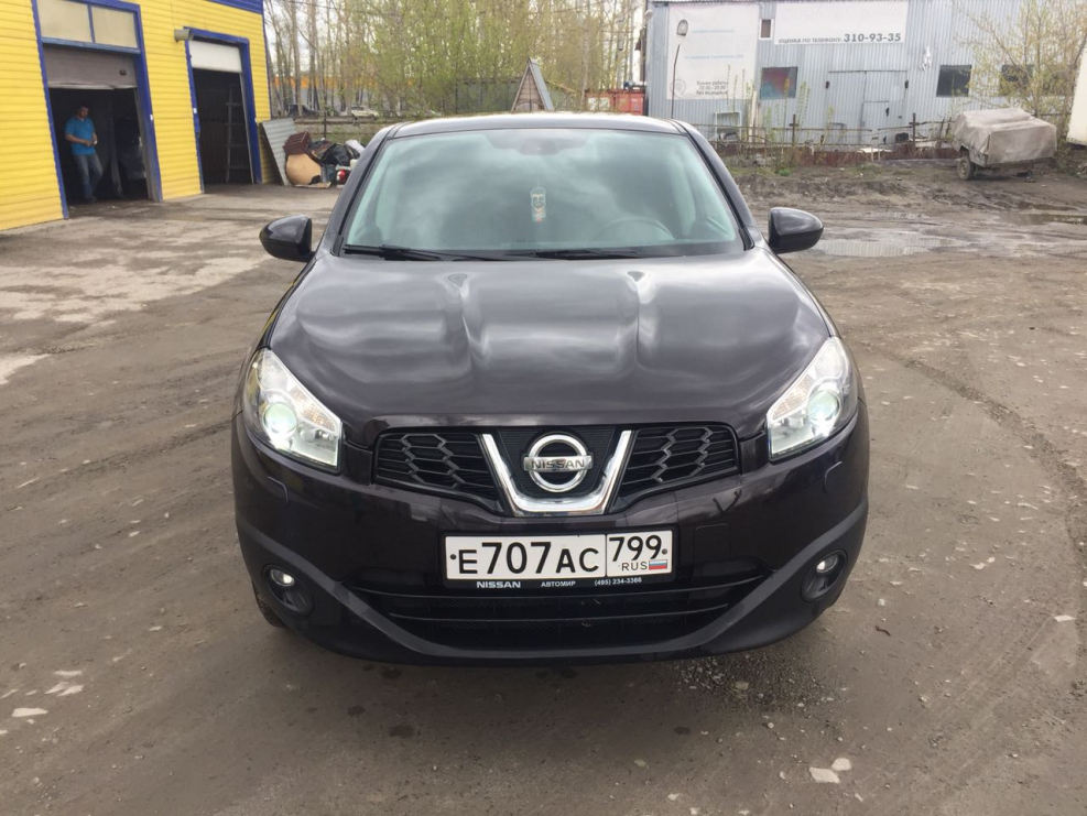 Nissan Qashqai в пленке