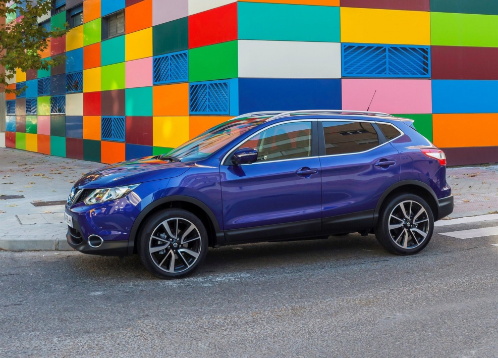Nissan Qashqai 2011 фиолетовый металлик