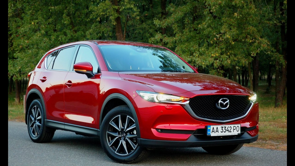 Mazda CX 5 красная