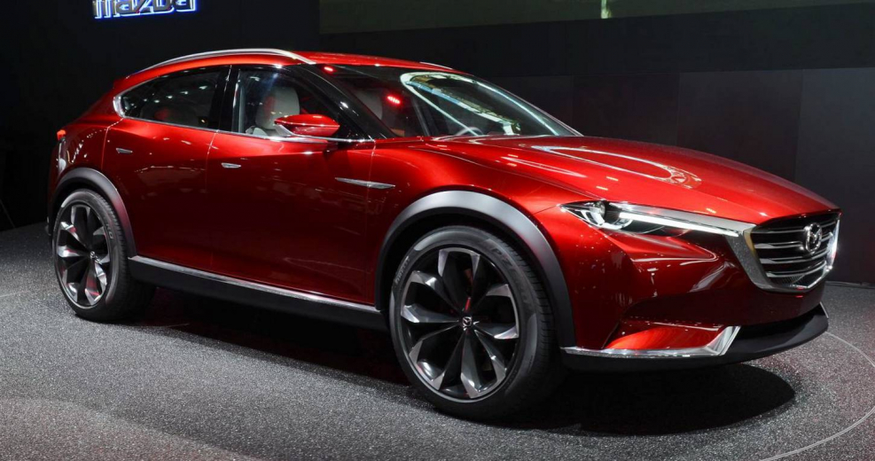 Новая Мазда cx9 2020 красная