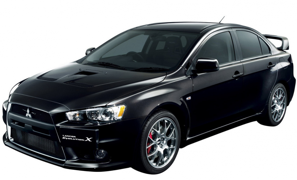 Mitsubishi Lancer 10 transparent