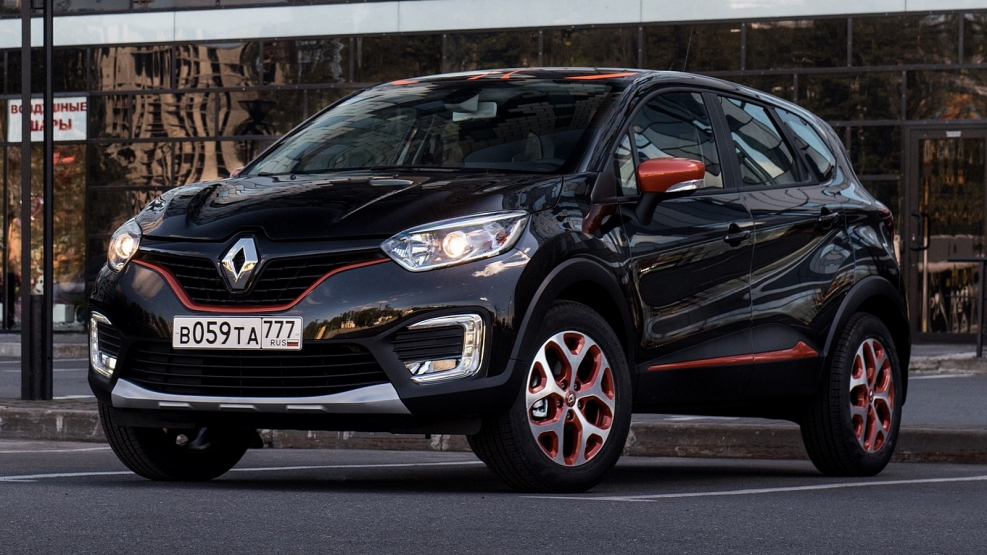 Renault Captur 2019 extreme красный