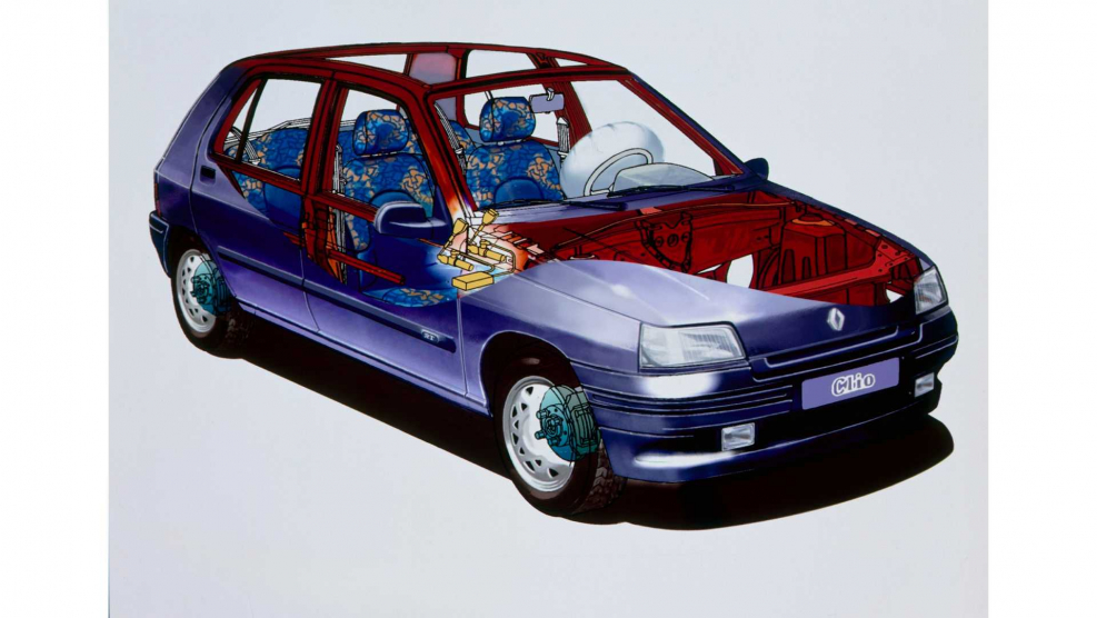 Рено Клио 1990 салон