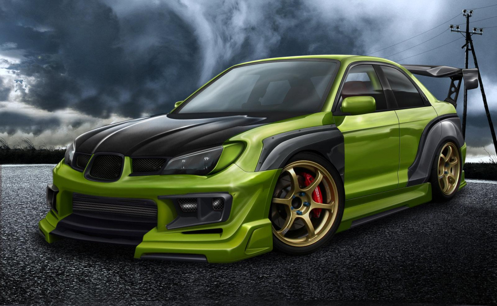 Subaru тюнингованная