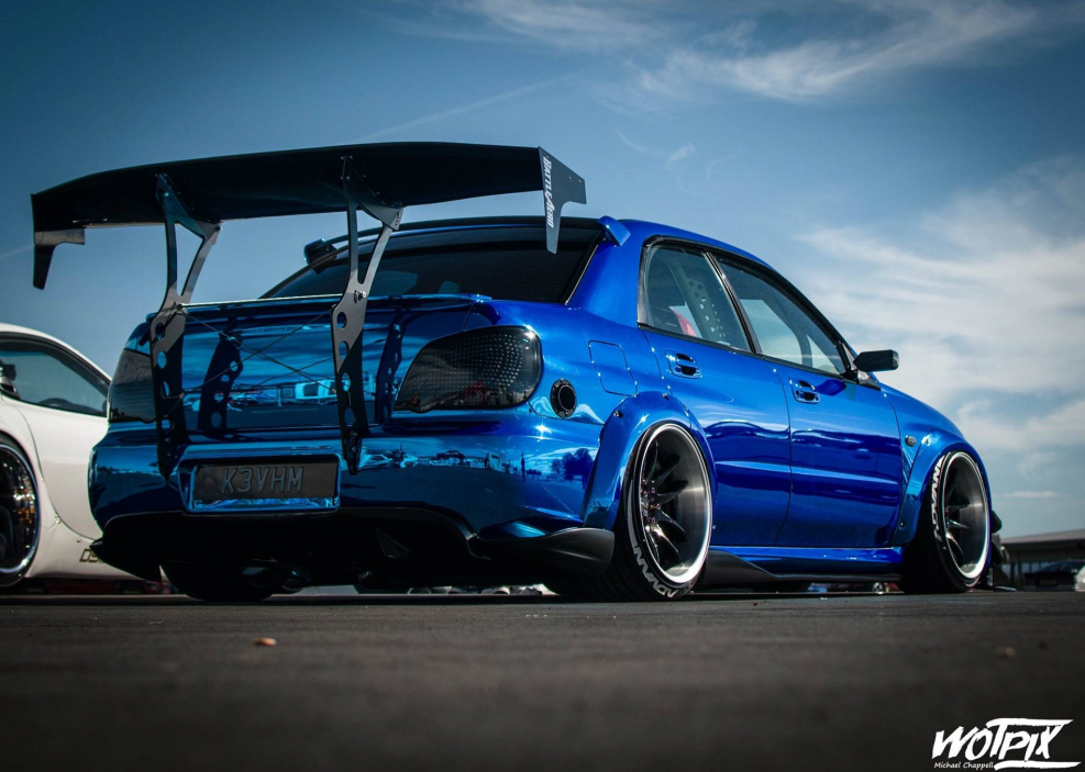 Subaru Impreza WRX STI 2007 stance