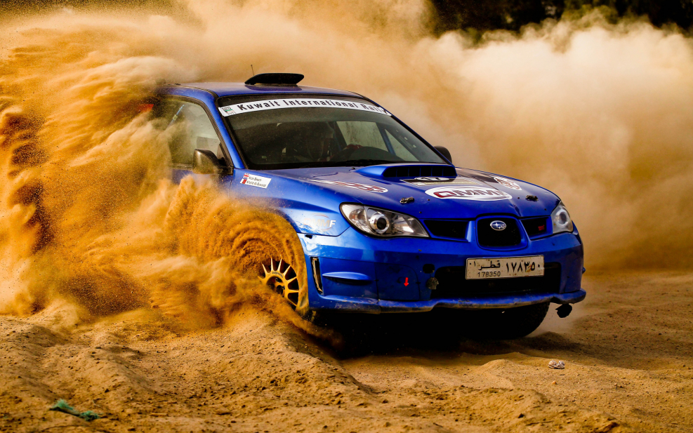 Субару Импреза WRX STI раллийная