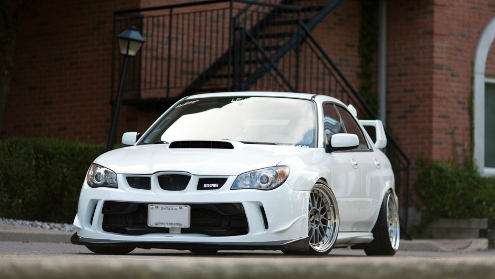 Subaru Impreza WRX STI дрифт