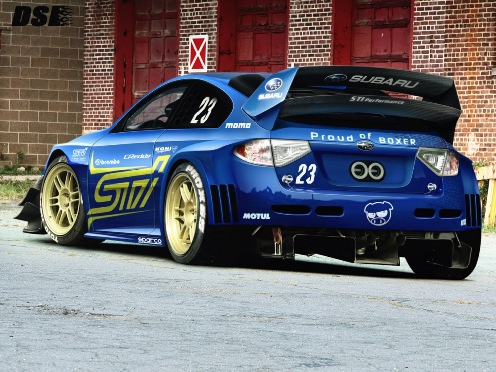 Subaru Impreza Liberty walk