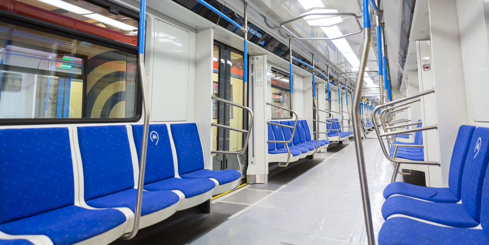 Вагон метро Москва 2019