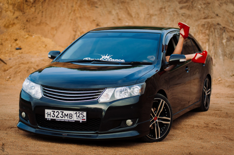 Тюнингованный Toyota Allion