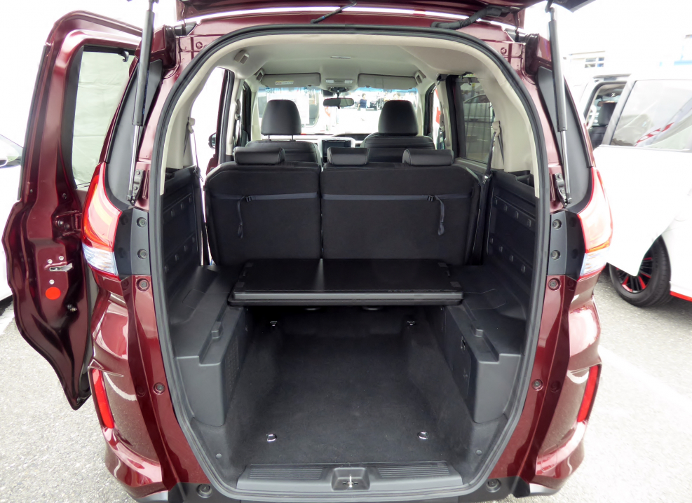 Honda freed габариты багажника