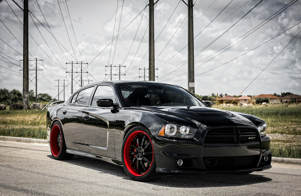 Dodge Charger srt8 черный