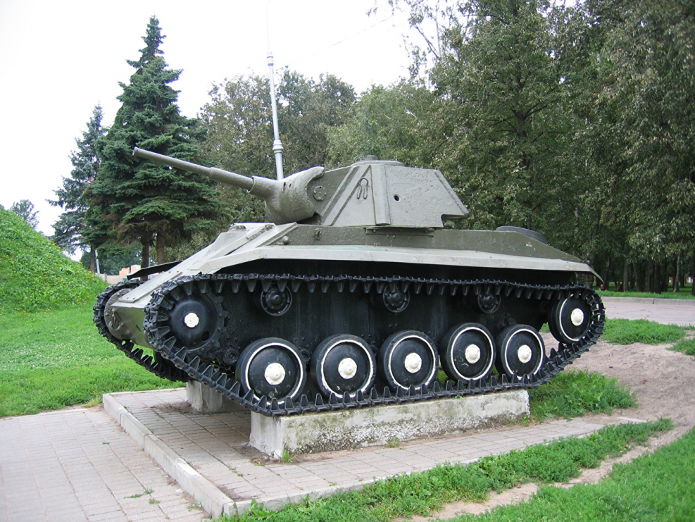 Танк т70 Великий Новгород